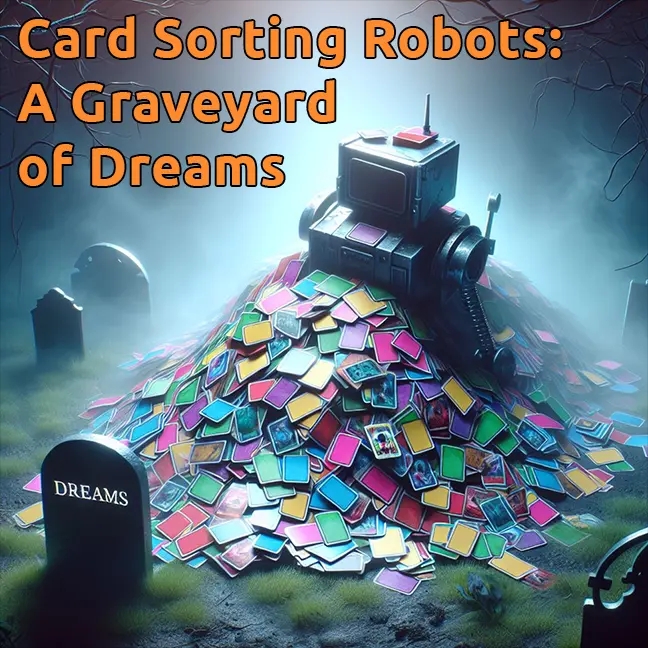 Card Sorting Robots: A Graveyard of Dreams
